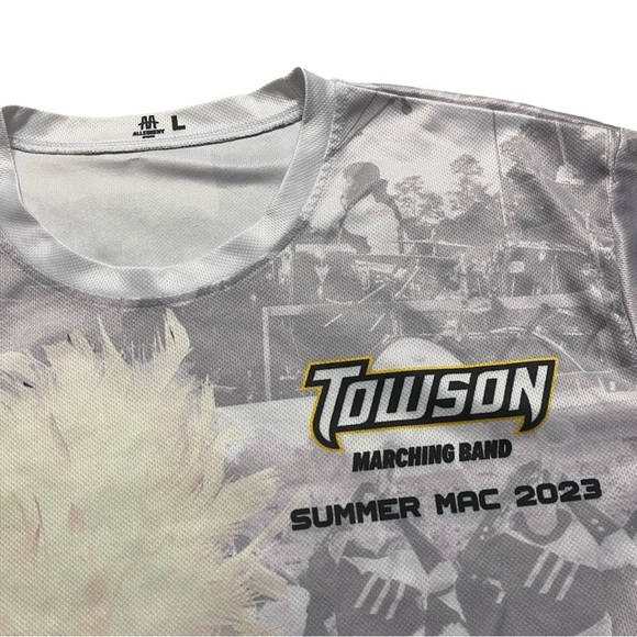Allegheny Apparel NCAA Towson Tigers 2023 Marching Band Summer Mac Tee - Picture 3 of 6